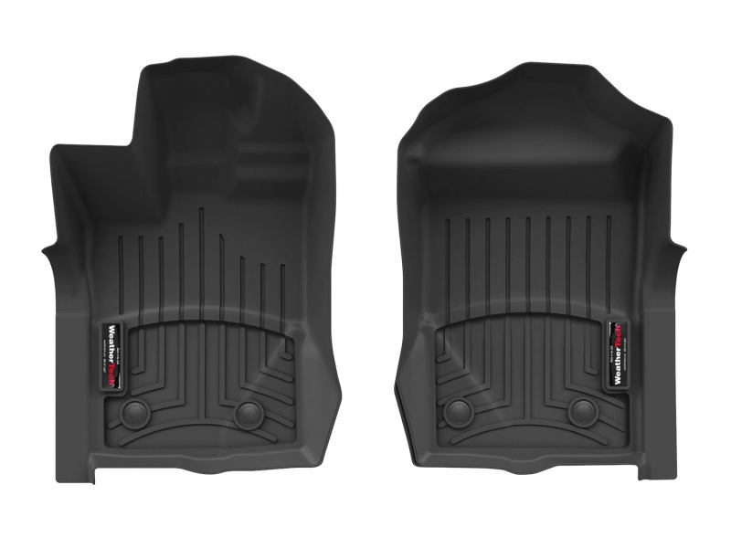 Ford Ranger Raptor FloorLiner - Front - WeatherTech - DigitalFit - Black - `24-`26