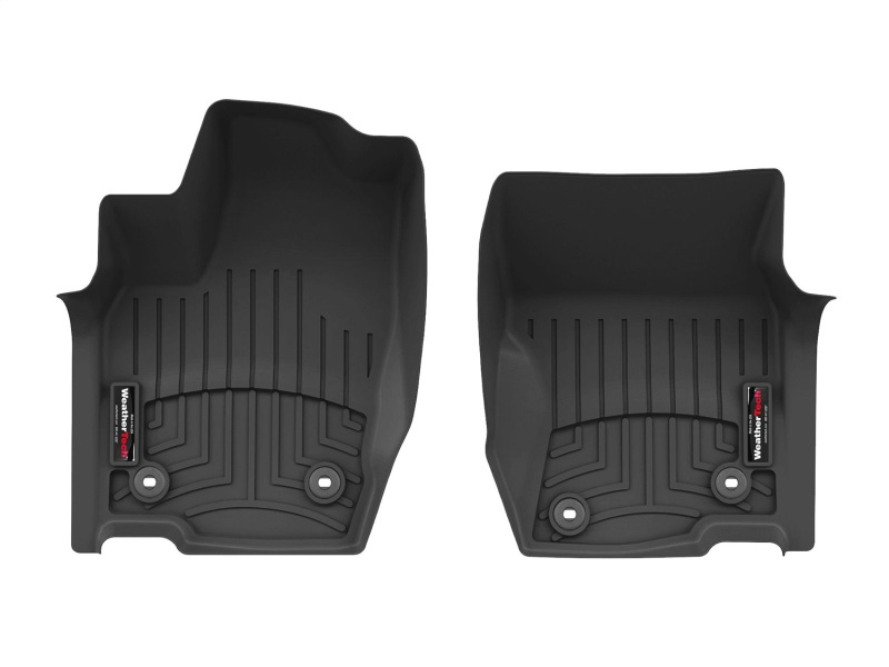 Toyota Land Cruiser FloorLiner - Front - WeatherTech - DigitalFit - Black - `24-`26