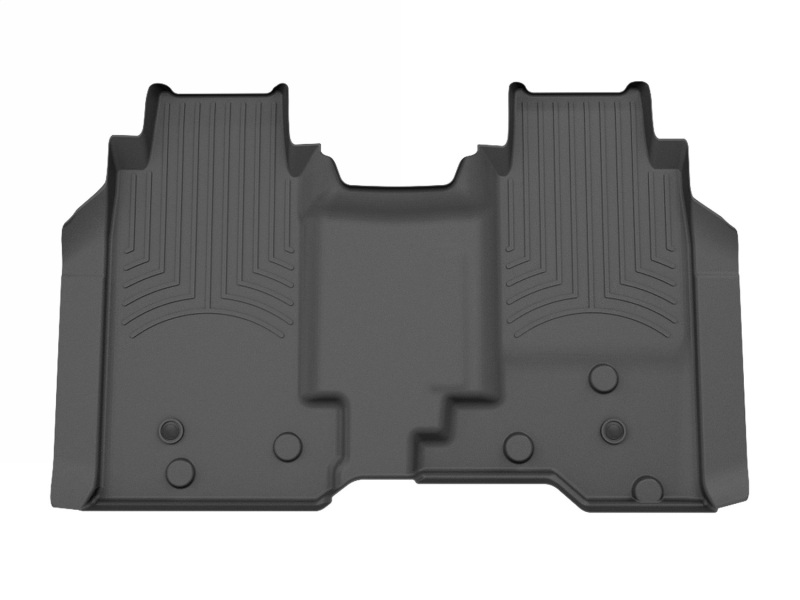 Chevrolet Silverado EV FloorLiner - Rear - WeatherTech - DigitalFit - Black - 2024+