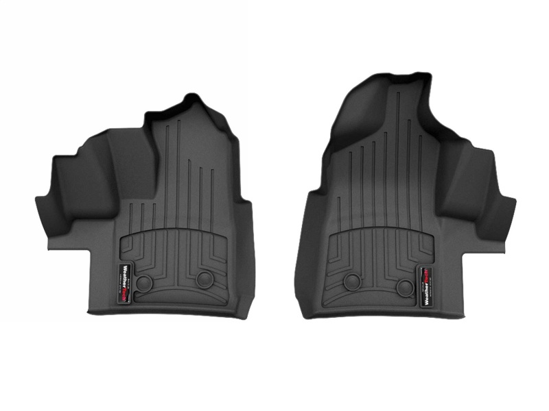 Ford Transit FloorLiner - Front - WeatherTech - DigitalFit - Black - `23-`24