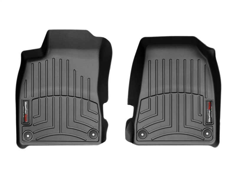 Audi A4 FloorLiner - Front - WeatherTech - DigitalFit - Black - `02-`08