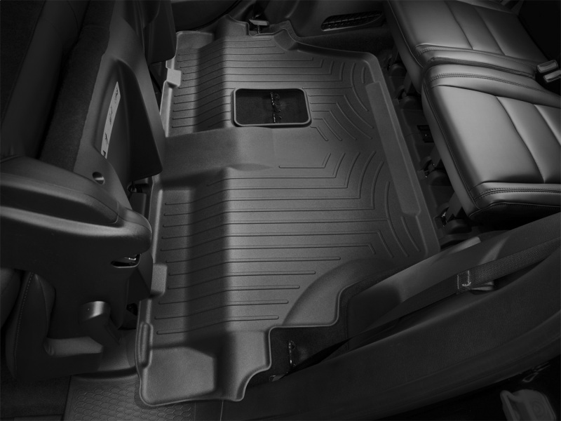 Cadillac Escalade V Floor Mat - Rear - WeatherTech - FloorLiner HP - Black - `25-`26
