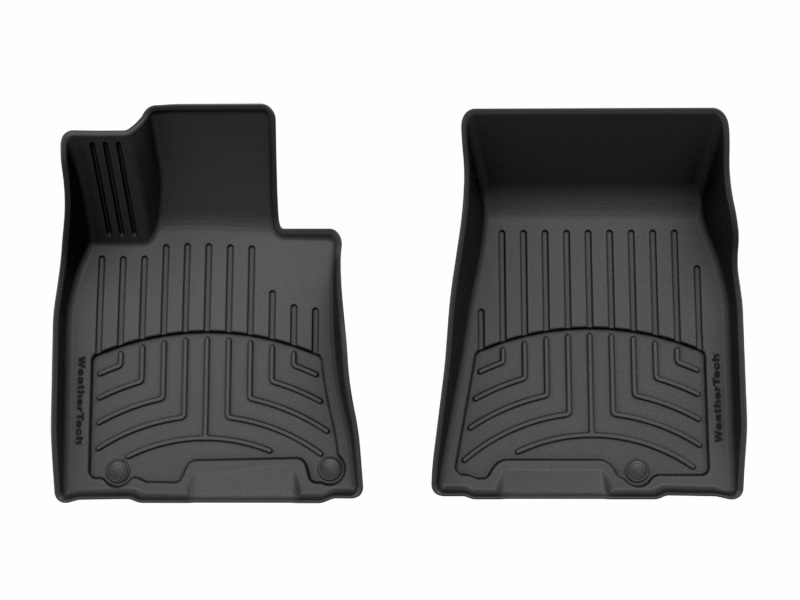Genesis GV70 Floor Mats - Front - WeatherTech - FloorLiner HP - Black - 2026+