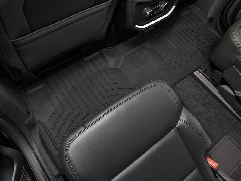 Ford Expedition Floor Mat Set - Rear - WeatherTech - FloorLiner HP - Black - `25-`26