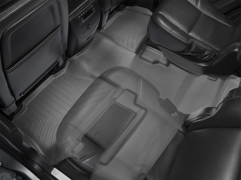 Chevrolet Tahoe FloorLiner - Rear - WeatherTech - DigitalFit - Black - `07-`13