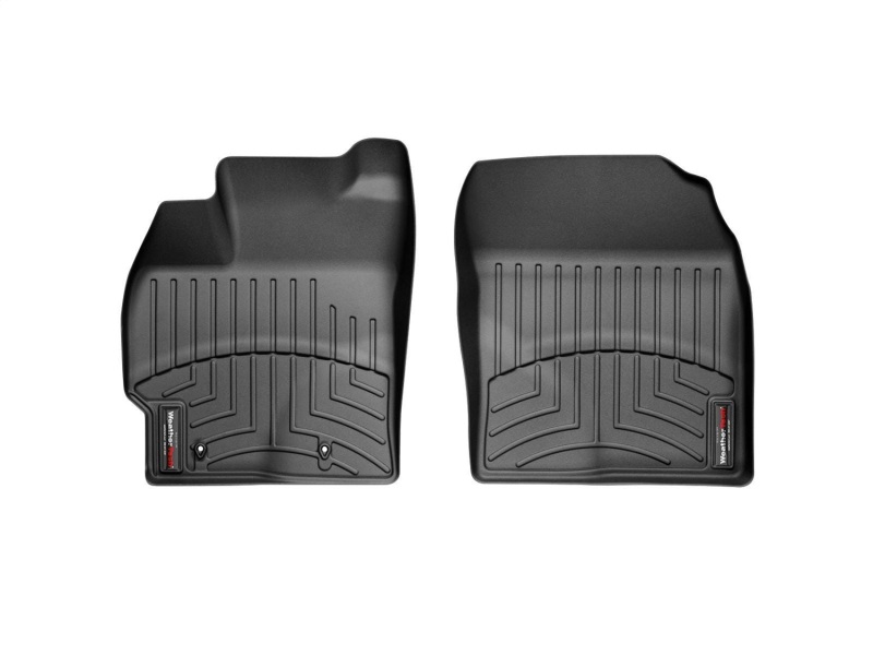 Toyota Prius FloorLiner - Front - WeatherTech - DigitalFit - Black - `10-`11