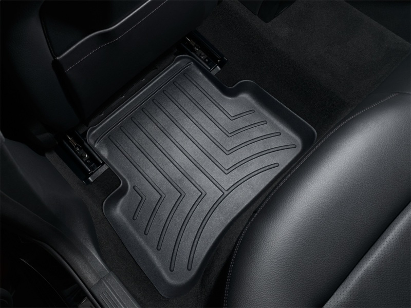 Mercedes-Benz E-Class FloorLiner - Rear - WeatherTech - DigitalFit - Black - `10-`27