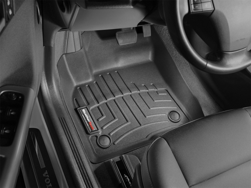 Volvo C30 FloorLiner - Front - WeatherTech - DigitalFit - Black - `10-`27