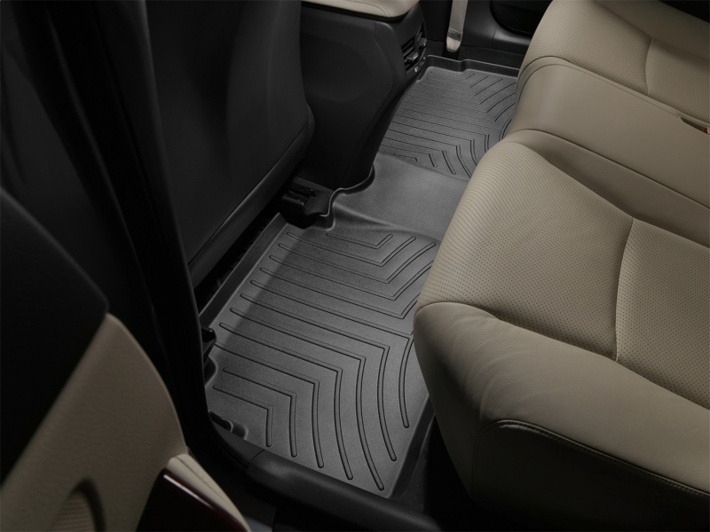 Lexus HS FloorLiner - Rear - WeatherTech - DigitalFit - Black - `10-`27