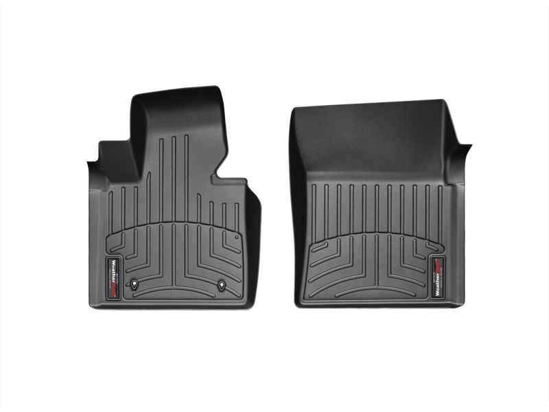 Land Rover Range Rover Floor Liners - Front - WeatherTech - DigitalFit (HDTE) - Black - `10-`27