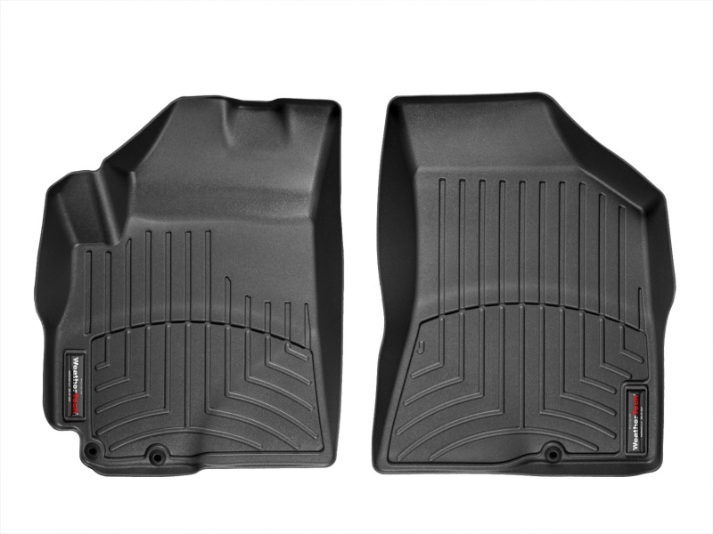 Hyundai Santa Fe FloorLiner - Front - WeatherTech - DigitalFit - Black - `07-`12