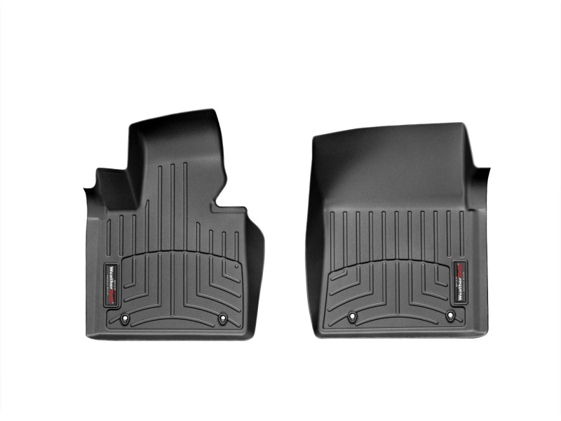 Land Rover Range Rover Floor Liners - Front - WeatherTech - FloorLiner DigitalFit - Black - `11-`27