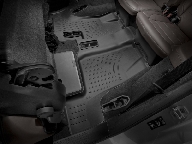 Mercedes-Benz GL-Class FloorLiner - Rear - WeatherTech - DigitalFit - Black - `13-`27