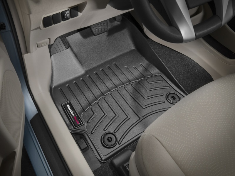 Toyota Prius FloorLiner - Front - WeatherTech - DigitalFit - Black - `12-`27
