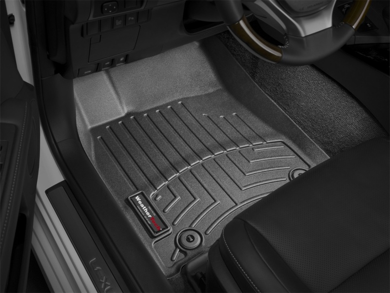 Lexus ES FloorLiner - Front - WeatherTech - DigitalFit - Black - `13-`27