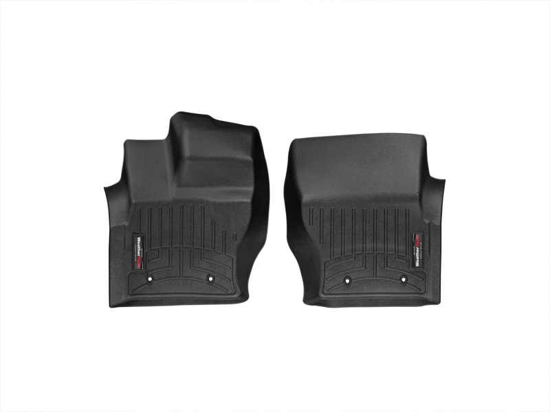 Land Rover Range Rover Floor Liners - Front - WeatherTech - FloorLiner DigitalFit - Black - `13-`27