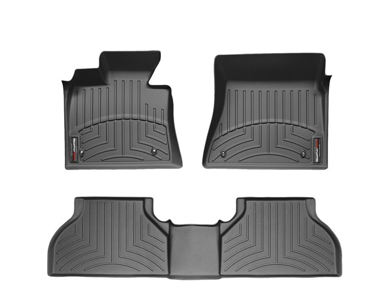 Lexus CT FloorLiner - Front + Rear - WeatherTech - DigitalFit - Black - `11-`27
