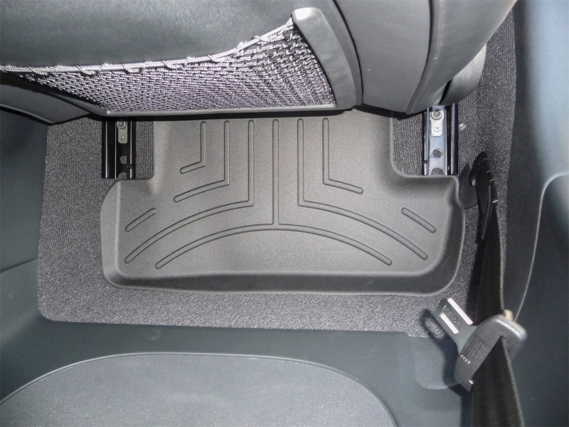 Audi TTS FloorLiner - Rear - WeatherTech - DigitalFit - Black - `08-`15