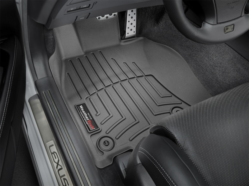 Lexus LS Floor Mats - Front - WeatherTech - DigitalFit - Black - `13-`27