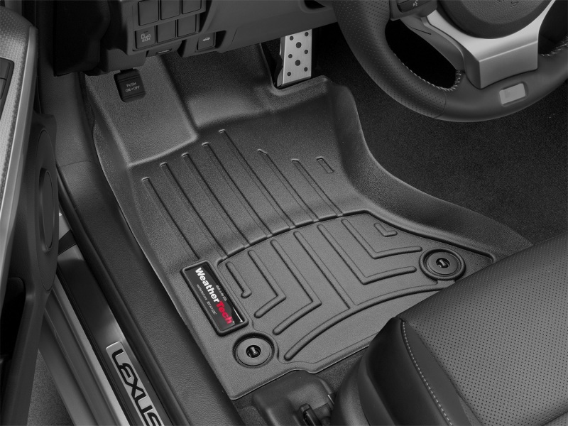 Lexus IS FloorLiner - Front - WeatherTech - DigitalFit HDTE - Black - `14-`27