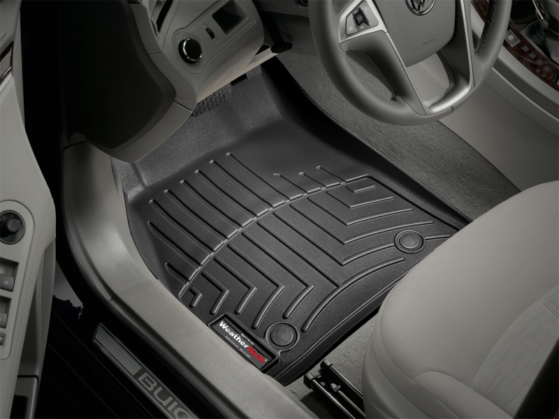 Buick LaCrosse Floor Mats - Front - WeatherTech - DigitalFit - Black - `10-`27