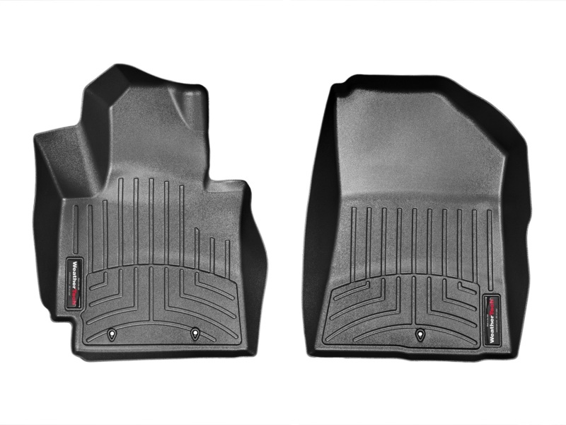 Kia Soul FloorLiner - Front - WeatherTech - DigitalFit - Black - `14-`27