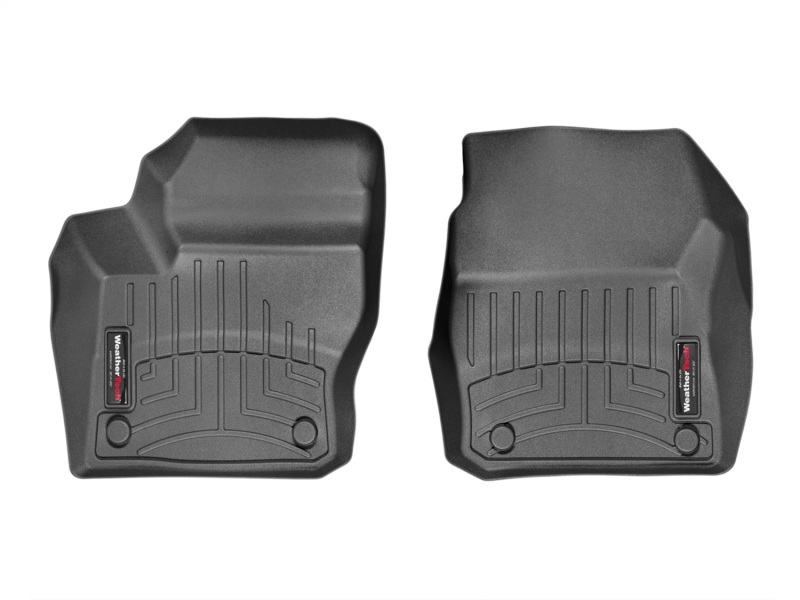 Ford Focus FloorLiner - Front - WeatherTech - DigitalFit - Black - `12-`14