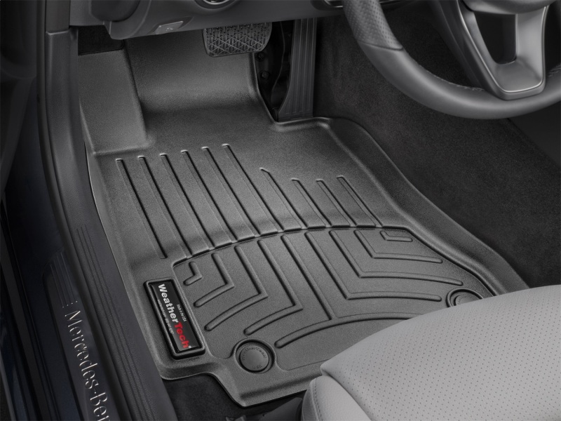 Mercedes-Benz C-Class Floor Mat - Front - WeatherTech - FloorLiner DigitalFit - Black - `15-`27