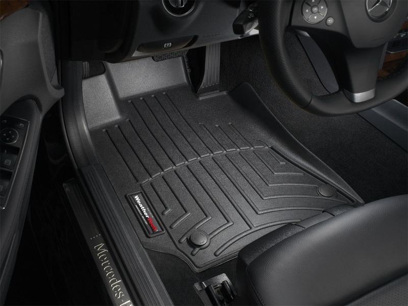 Mercedes-Benz E-Class FloorLiner - Front - WeatherTech - DigitalFit - Black - `14-`27