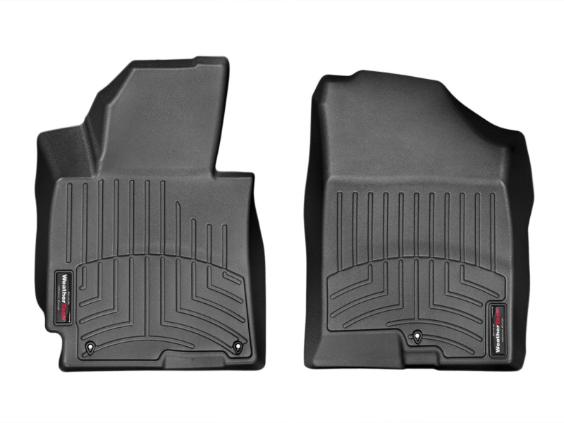 Hyundai Elantra FloorLiner - Front - WeatherTech - DigitalFit - Black - `14-`27