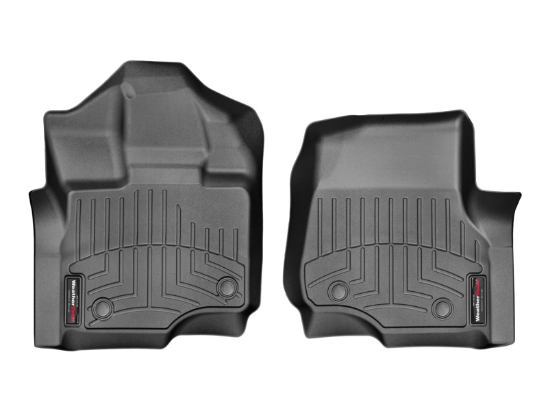 Ford F-150 FloorLiner - Front - WeatherTech - DigitalFit - Black - 2015