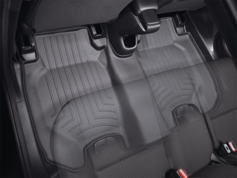 Honda HR-V FloorLiner - Rear - WeatherTech - DigitalFit - Black - `16-`27