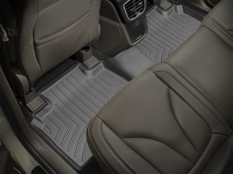 Lincoln MKX Rear FloorLiner - WeatherTech - DigitalFit - Black - `16-`27