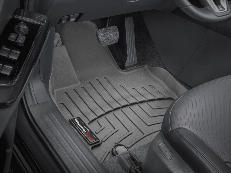 Mazda CX-9 FloorLiner - Front - WeatherTech - DigitalFit - Black - `16-`27