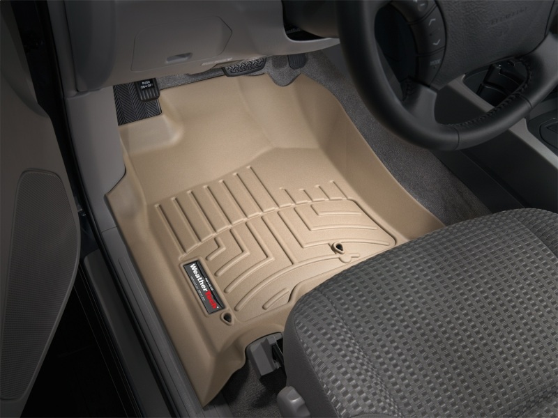 Toyota 4Runner FloorLiner - Front - WeatherTech - DigitalFit - Tan - `03-`09