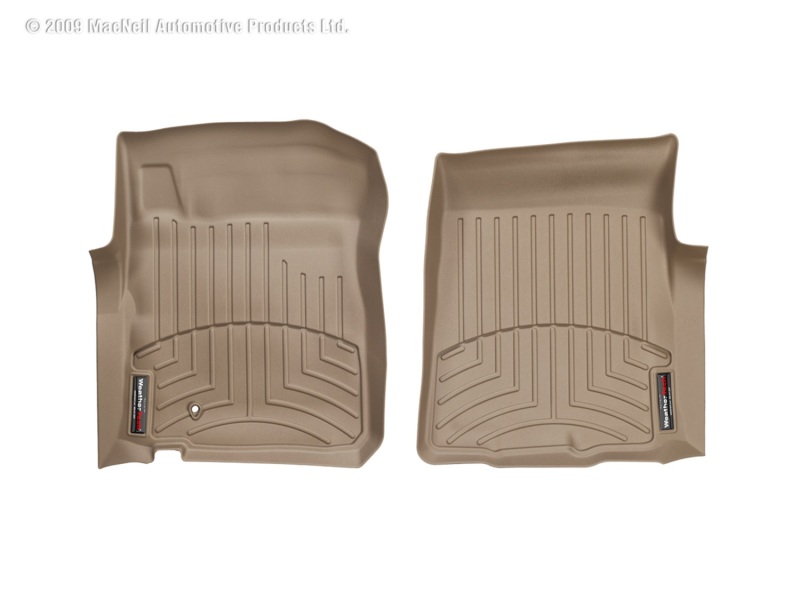 Ford F150 FloorLiner - Front - WeatherTech - DigitalFit - Tan - `97-`02
