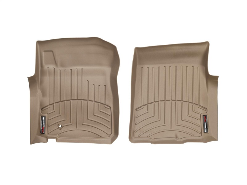 Ford F150 FloorLiner - Front - WeatherTech - DigitalFit - Tan - `97-`02