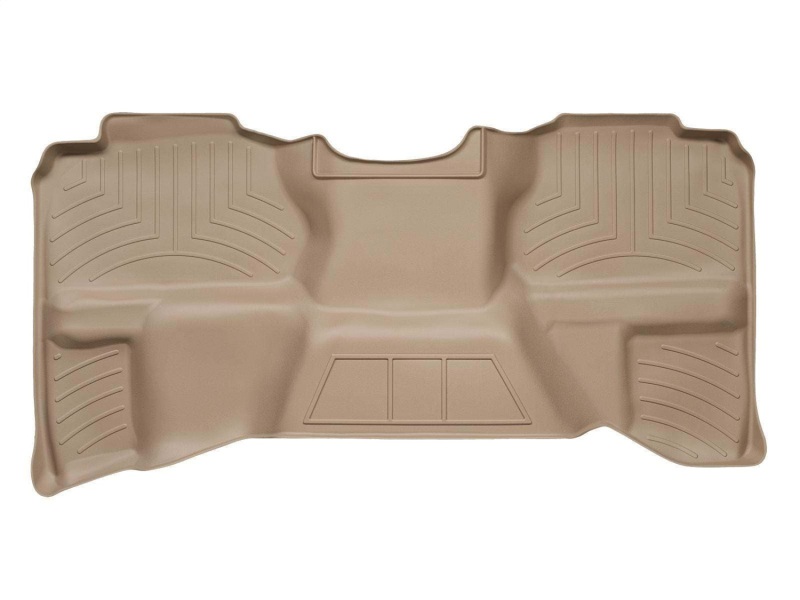 Chevrolet Silverado FloorLiner - Rear - WeatherTech - DigitalFit - Tan - `07-`13