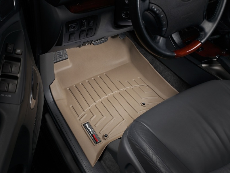 Lexus GX470 FloorLiner - Front - WeatherTech - DigitalFit - Tan - `03-`06