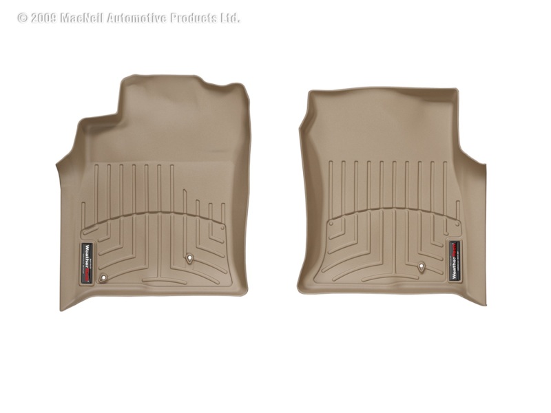 Lexus GX470 FloorLiner - Front - WeatherTech - DigitalFit - Tan - `03-`06