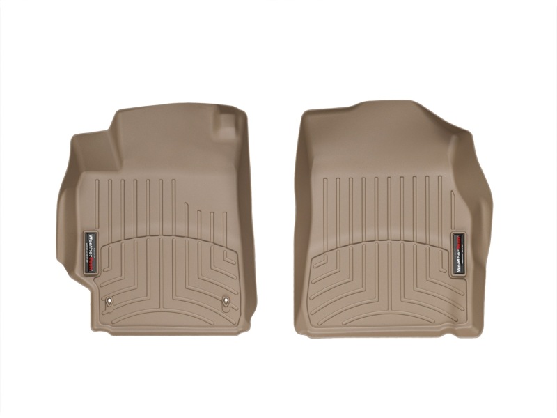 Toyota Camry FloorLiner - Front - WeatherTech - DigitalFit - Tan - `07-`11