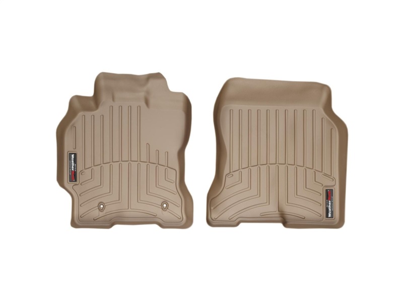 Toyota Prius FloorLiner - Front - WeatherTech - DigitalFit - Tan - `04-`09