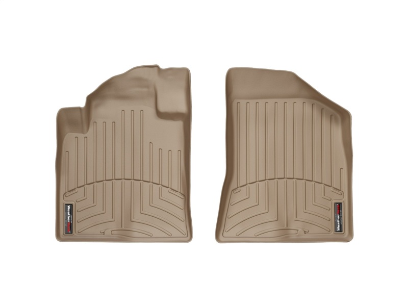 Hyundai Santa Fe Floor Liner - Front - WeatherTech - DigitalFit - Tan - `07-`09
