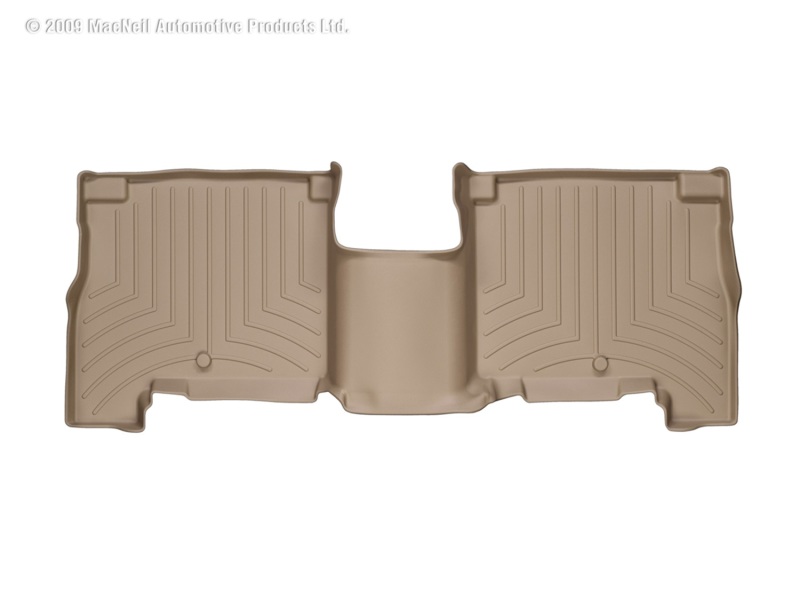 Hyundai Santa Fe FloorLiner - Rear - WeatherTech - DigitalFit - Tan - `07-`12 Hyundai Santa Fe FloorLiner - Rear - WeatherTech - DigitalFit - Tan - `07-`12