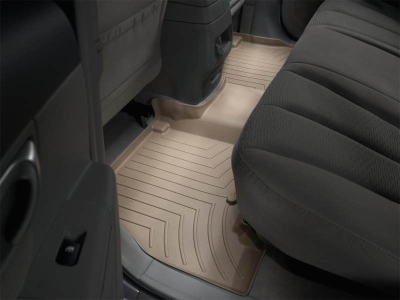 Hyundai Santa Fe FloorLiner - Rear - WeatherTech - DigitalFit - Tan - `07-`12