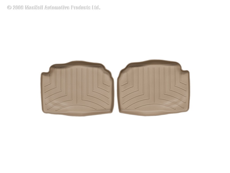 Subaru Impreza FloorLiner - Rear - WeatherTech - DigitalFit - Tan - `02-`07