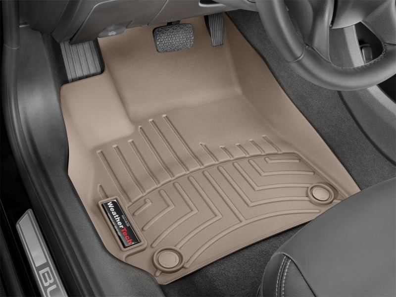 Buick LaCrosse FloorLiner - Front - WeatherTech - DigitalFit - Tan - `17-`27