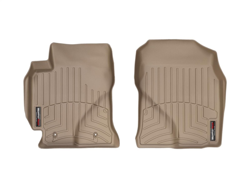 Toyota Corolla FloorLiner - Front - WeatherTech - DigitalFit - Tan - `03-`08