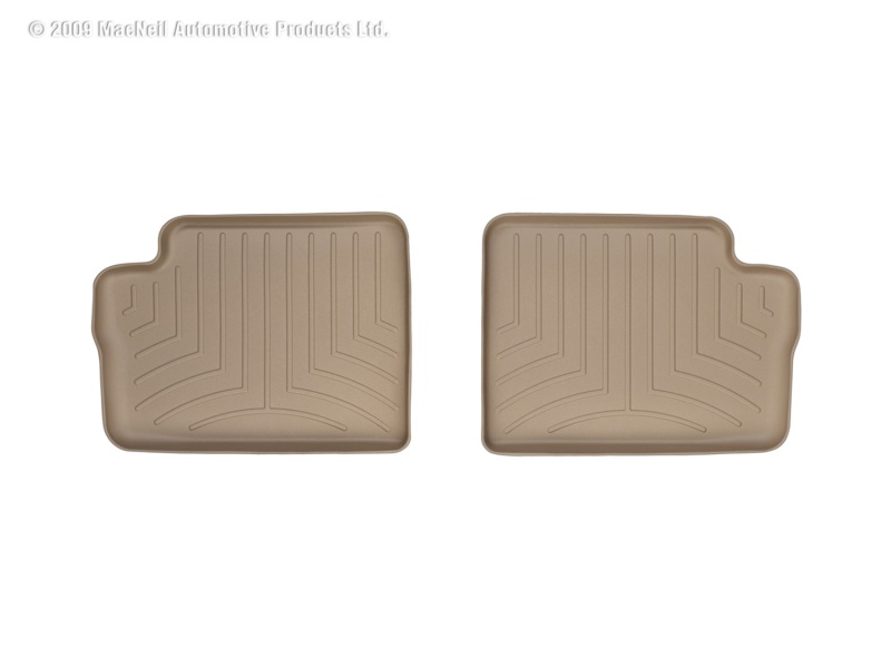 Toyota Corolla FloorLiner - Rear - WeatherTech - DigitalFit - Tan - `03-`08