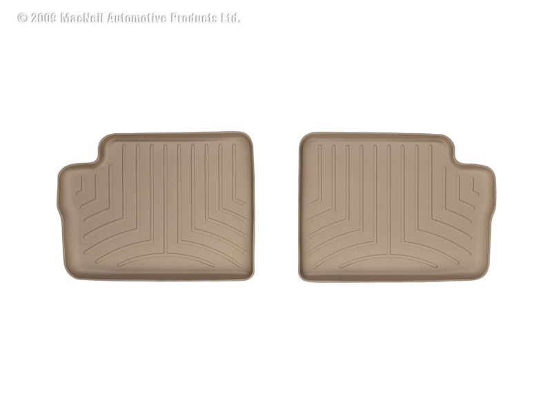 Toyota Corolla FloorLiner - Rear - WeatherTech - DigitalFit - Tan - `03-`08